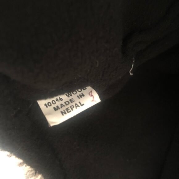 Sock Monkey 100% Handmade winter ear flap beanie - Picture 5 of 5